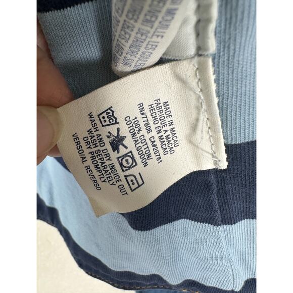 Vintage Tommy Jeans Denim Jacket XL Tag Fits S/M – Y2K Varsity 85 Striped Lining - Picture 4 of 6